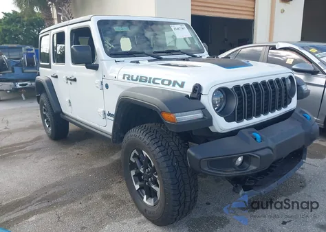 2024 Jeep Wrangler 4Xe Rubicon 4Xe from USA, damaged, VIN 1C4RJXR67RW240984